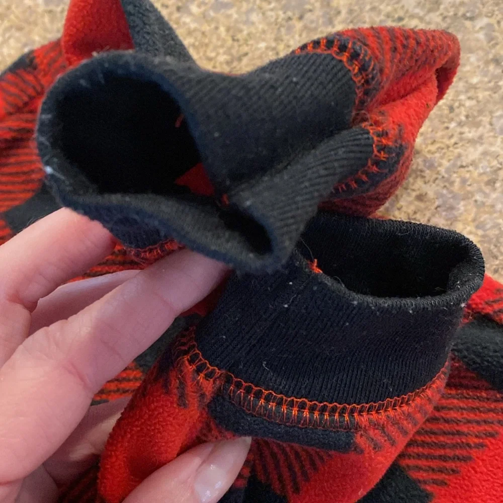 Carter’s Buffalo Plaid Fleece Pullover Top 12 Months